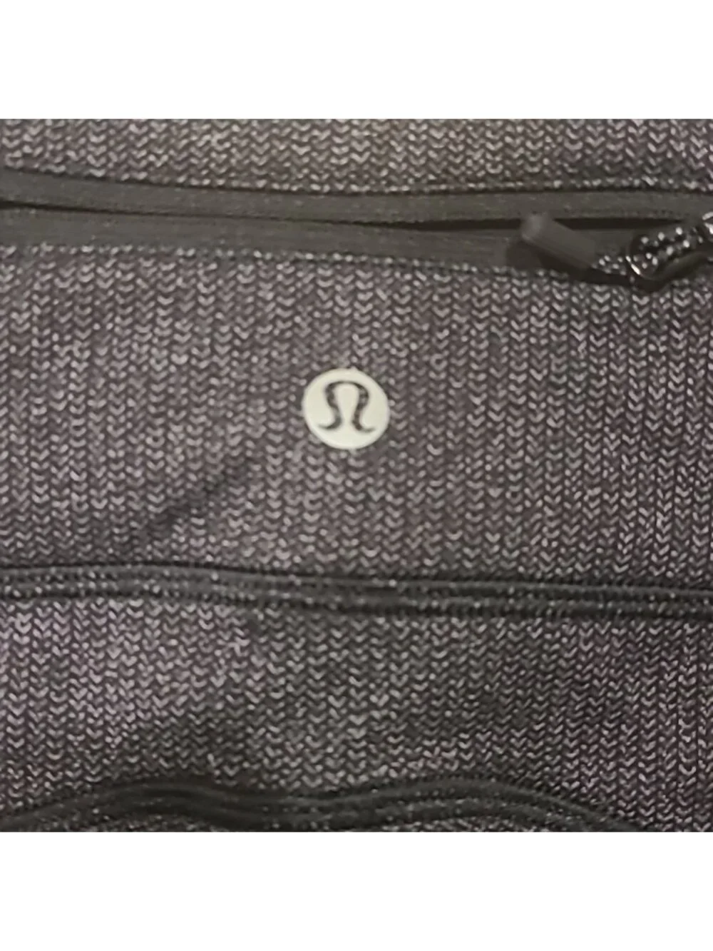 Lululemon Speed Tight IV *Rulu Mini Check Pique Black Heathered Black